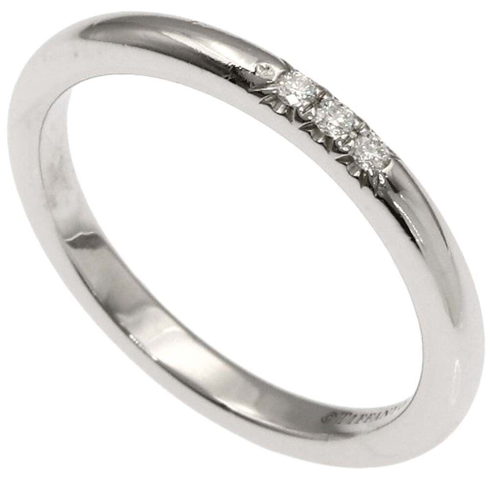 TIFFANY Silver Diamond Ring